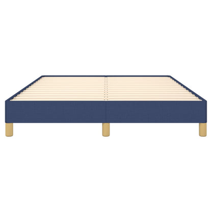 Giroletto senza Materasso Blu 160x200 cm in Tessuto