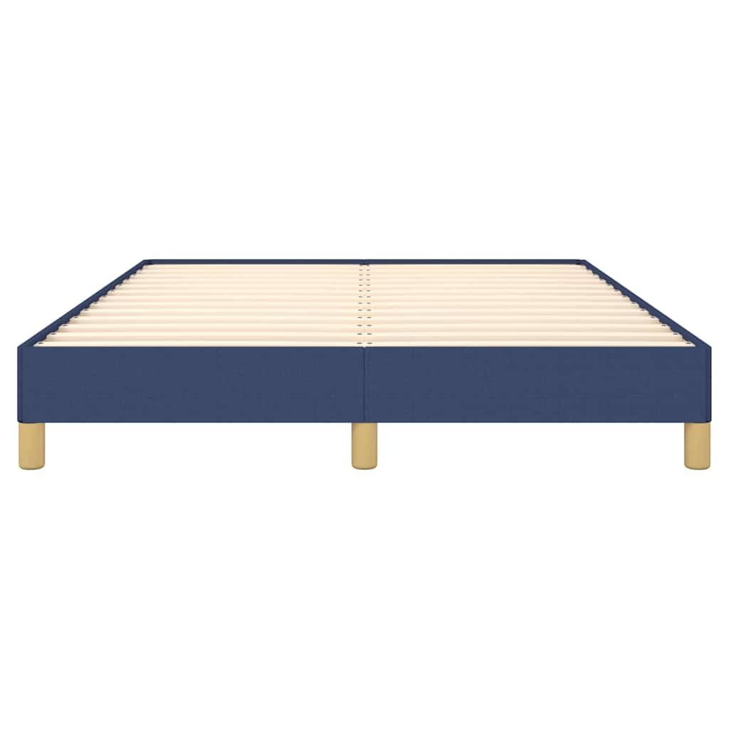 Giroletto senza Materasso Blu 160x200 cm in Tessuto