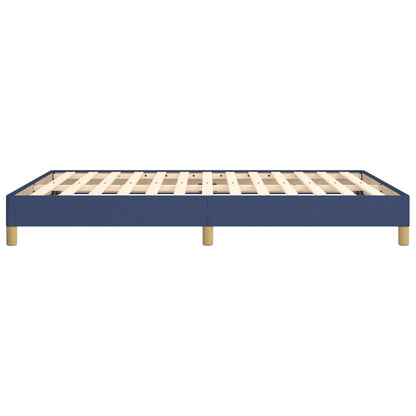 Giroletto senza Materasso Blu 160x200 cm in Tessuto
