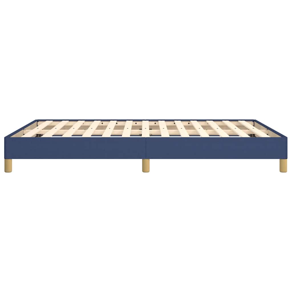 Giroletto senza Materasso Blu 160x200 cm in Tessuto
