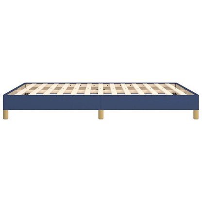 Giroletto senza Materasso Blu 160x200 cm in Tessuto
