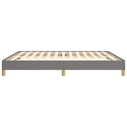 Giroletto senza Materasso Grigio Scuro 180x200 cm Tessuto