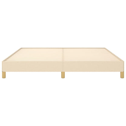 Giroletto senza Materasso Crema 180x200 cm in Tessuto