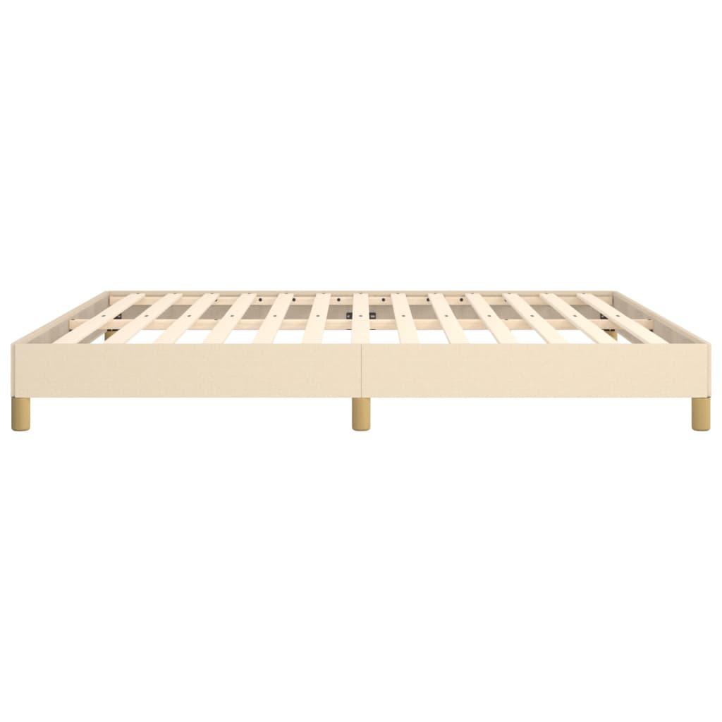 Giroletto senza Materasso Crema 180x200 cm in Tessuto - homemem39