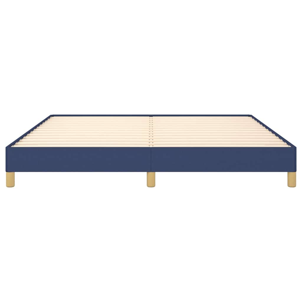 Giroletto senza Materasso Blu 180x200 cm in Tessuto