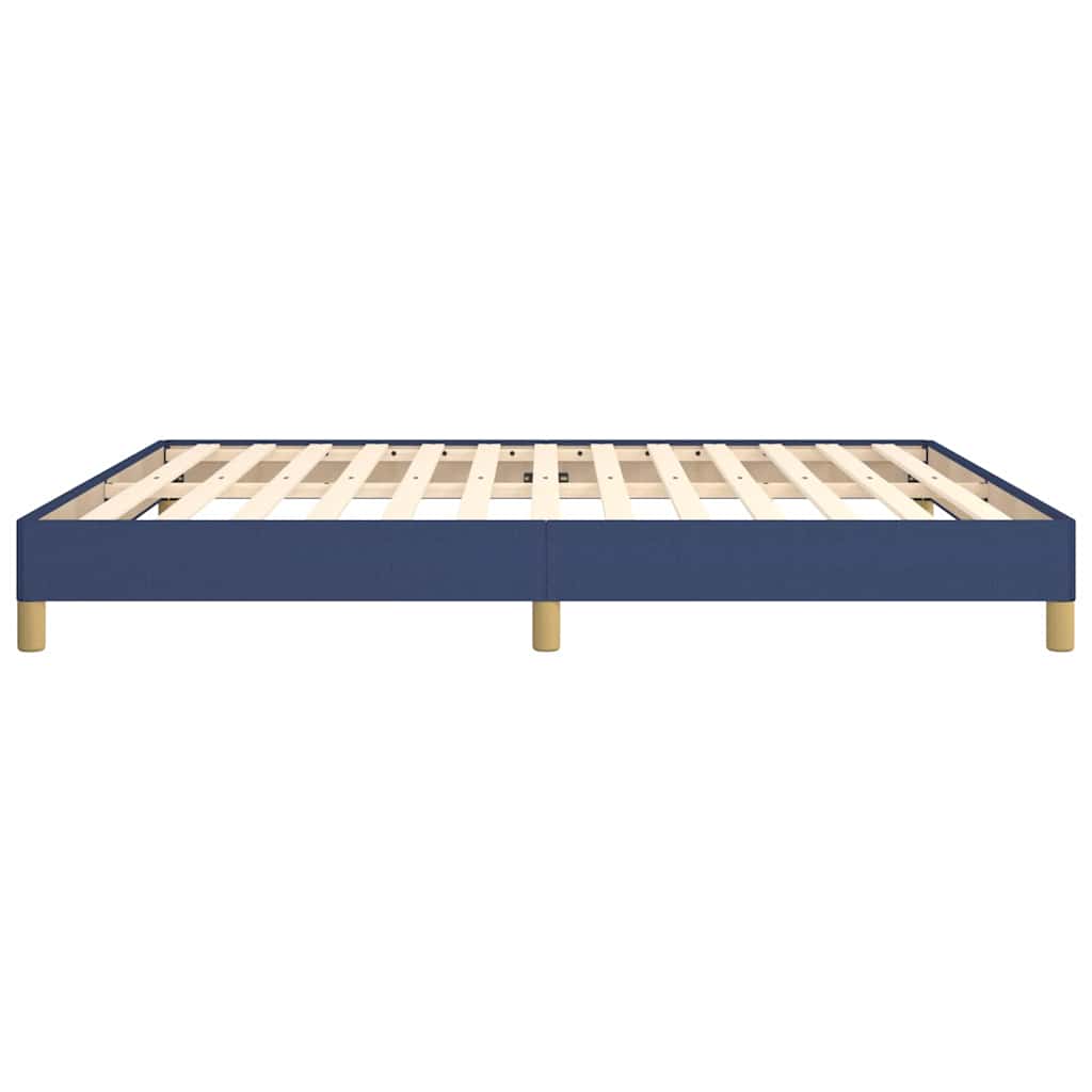 Giroletto senza Materasso Blu 180x200 cm in Tessuto