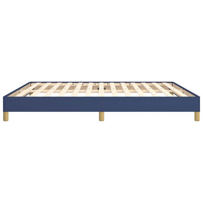 Giroletto senza Materasso Blu 180x200 cm in Tessuto