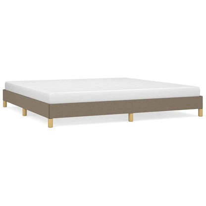 Giroletto senza Materasso Tortora 200x200 cm in Tessuto