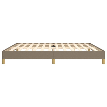 Giroletto senza Materasso Tortora 200x200 cm in Tessuto - homemem39