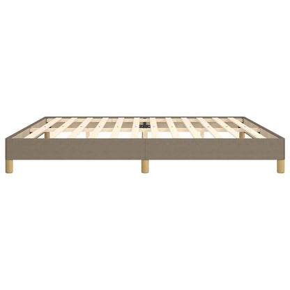 Giroletto senza Materasso Tortora 200x200 cm in Tessuto