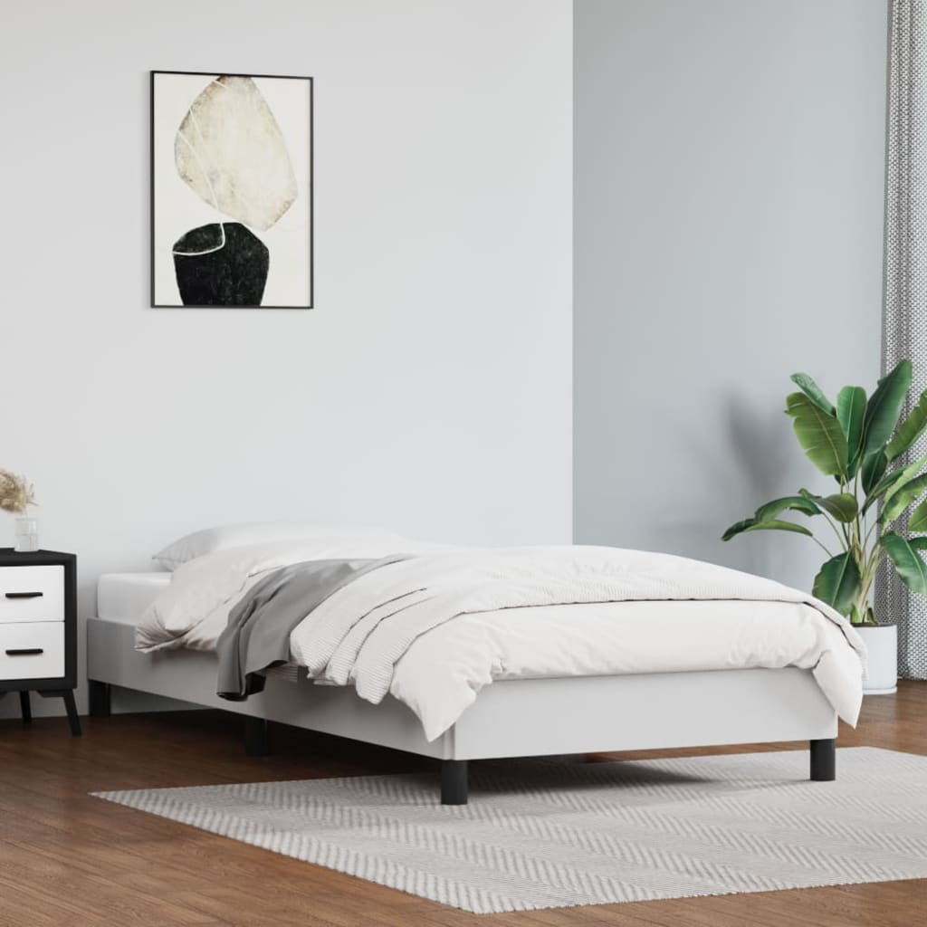 Giroletto Bianco 90x190 cm in Similpelle | homemem39