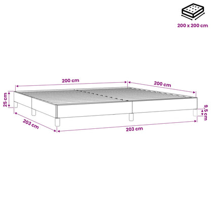 Giroletto Rosa 200x200 cm in Velluto