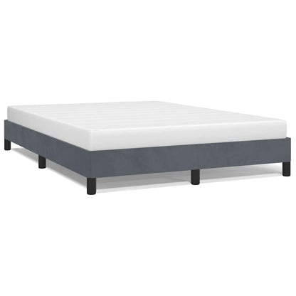 Struttura letto senza Materasso Grigio Scuro 152x203 cm matrimoniale Velluto | homemem39
