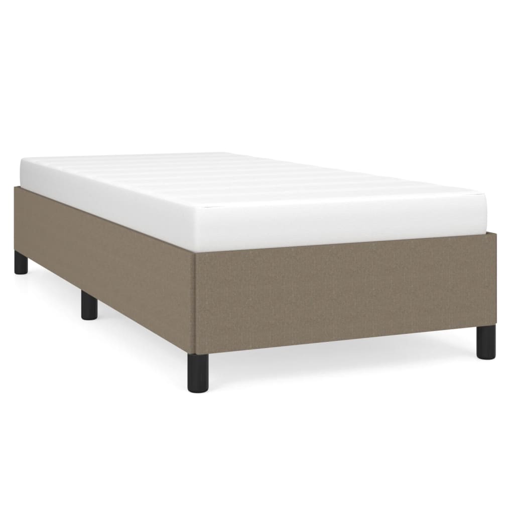 Giroletto senza Materasso Tortora 80x200 cm Tessuto | homemem39