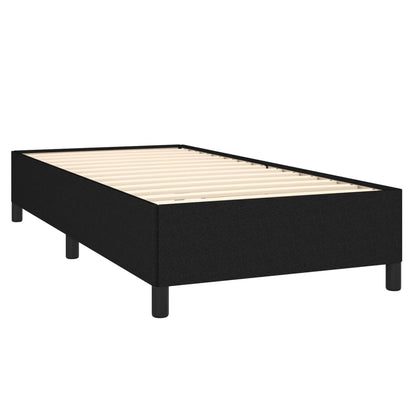 Giroletto senza Materasso Nero 90x190 cm in Tessuto | homemem39