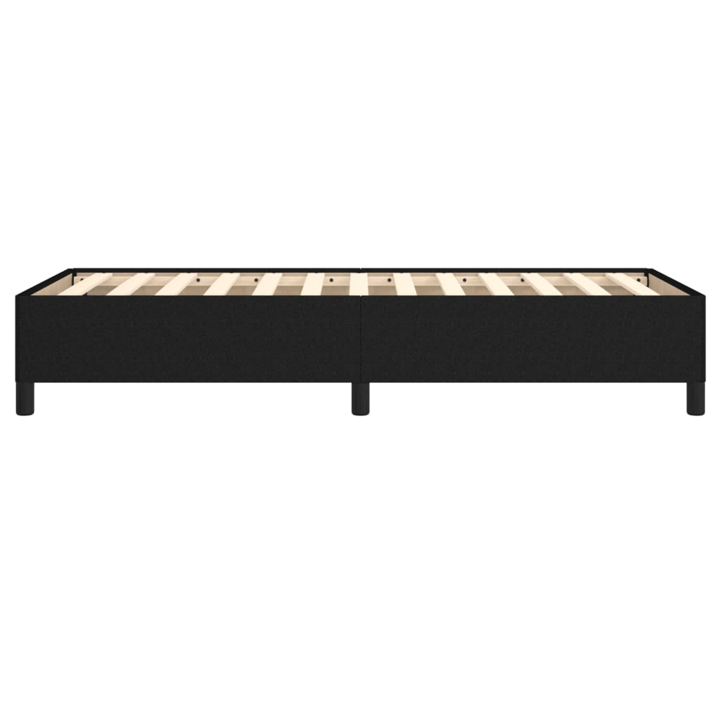 Giroletto senza Materasso Nero 90x190 cm in Tessuto | homemem39