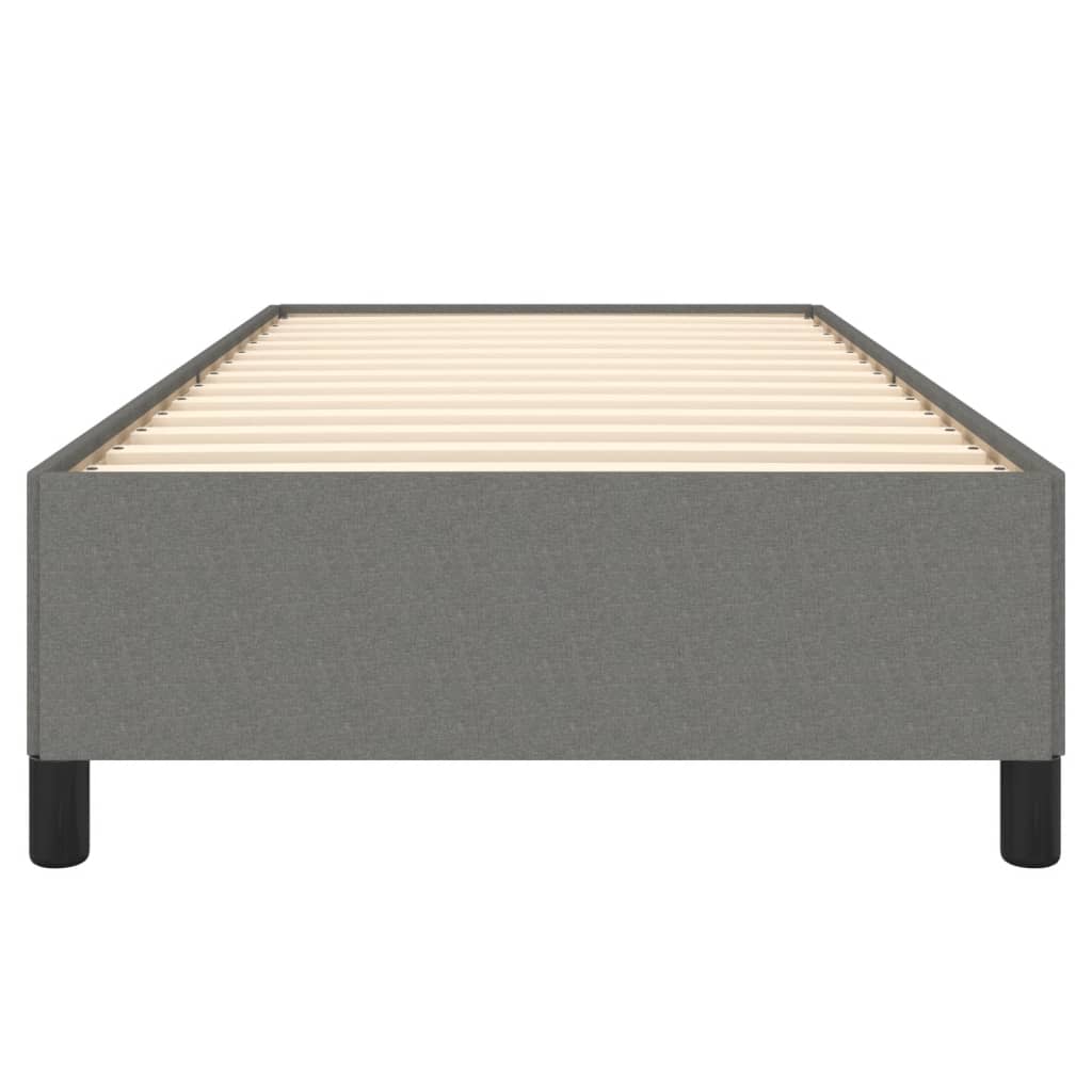 Giroletto senza Materasso Grigio Scuro 90x200 cm Tessuto - homemem39