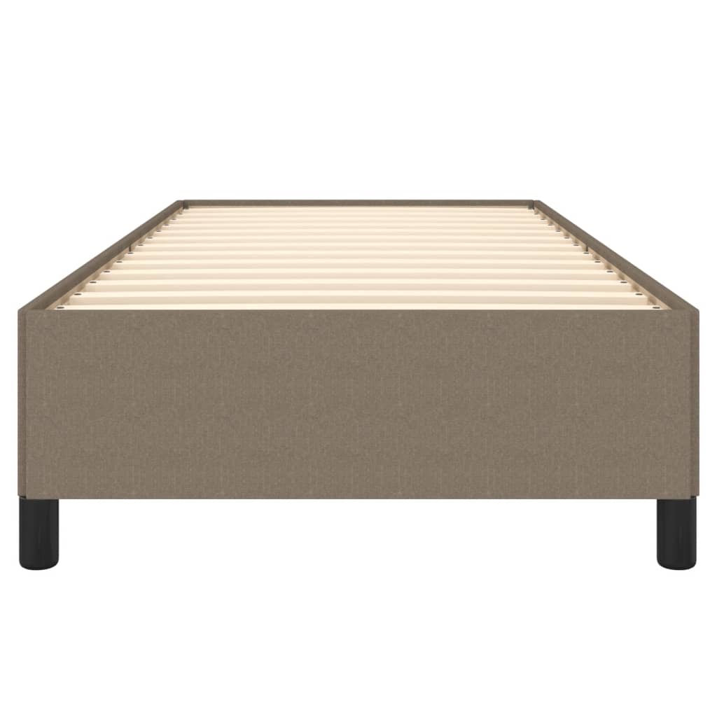 Giroletto senza Materasso Tortora 90x200 cm Tessuto - homemem39