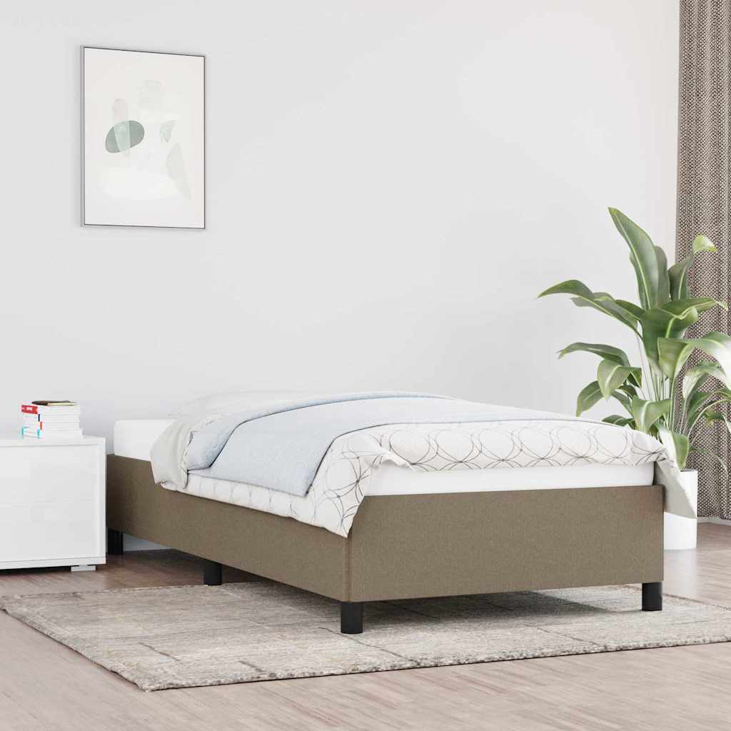 Giroletto senza Materasso Tortora 100x200 cm in Tessuto