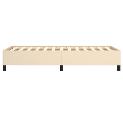 Giroletto senza Materasso Crema 100x200 cm in Tessuto