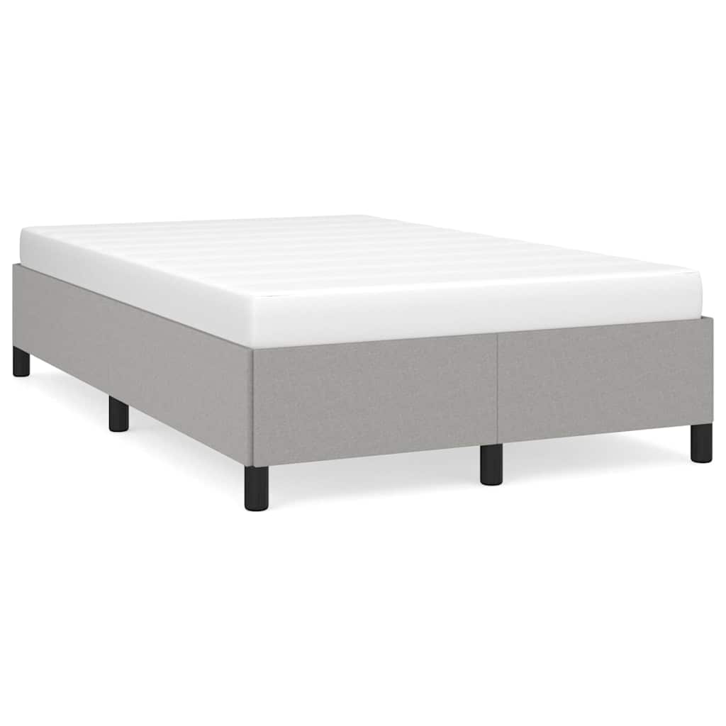Giroletto senza Materasso Grigio Chiaro 120x200 cm Tessuto