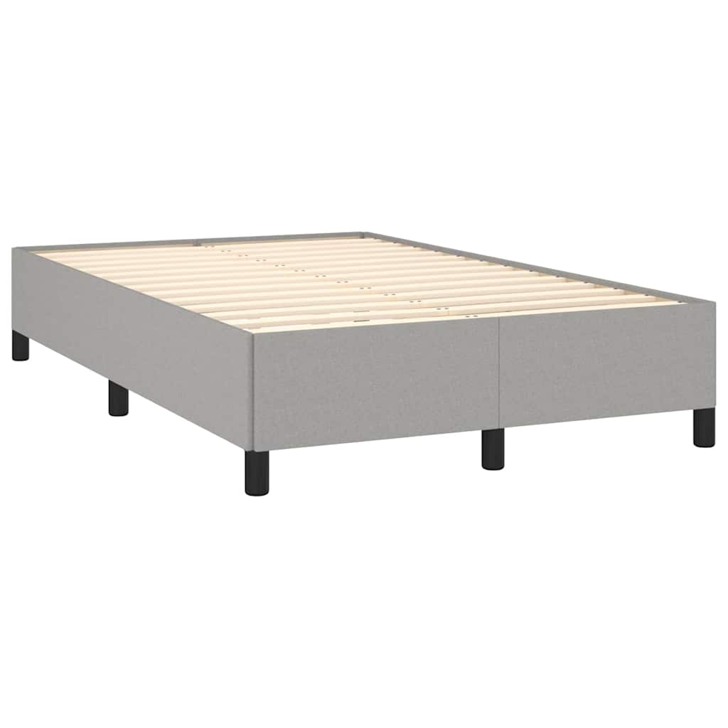 Giroletto senza Materasso Grigio Chiaro 120x200 cm Tessuto