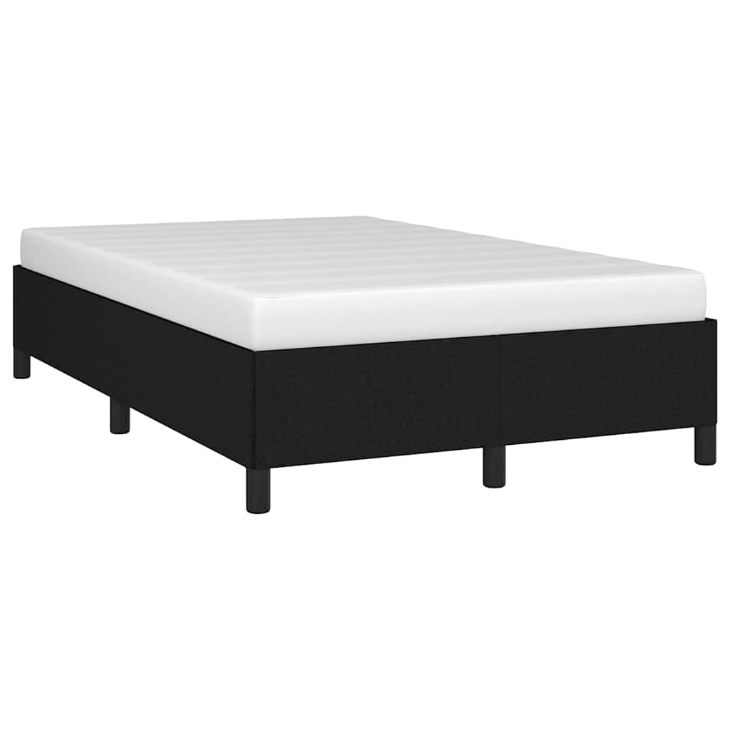 Giroletto senza Materasso Nero 120x200 cm Tessuto