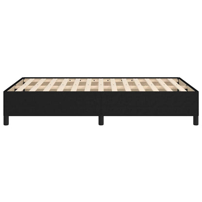 Giroletto senza Materasso Nero 120x200 cm Tessuto