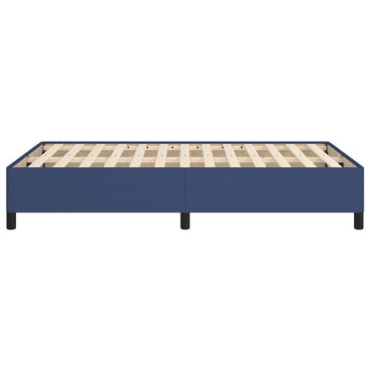 Giroletto senza Materasso Blu 120x200 cm in Tessuto