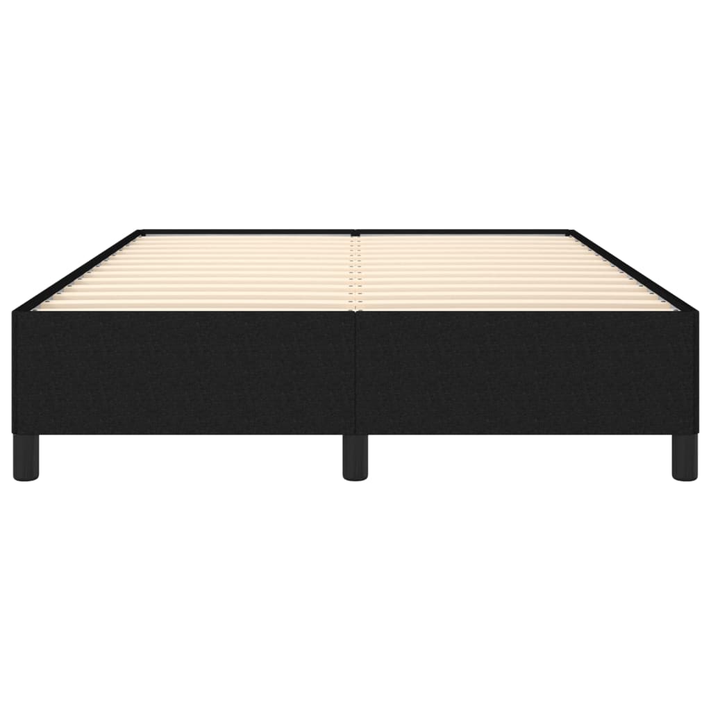 Giroletto senza Materasso Nero 140x190 cm in Tessuto | homemem39