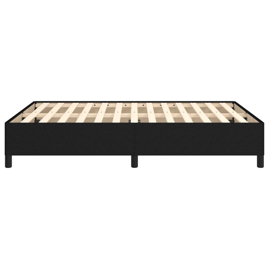 Giroletto senza Materasso Nero 140x190 cm in Tessuto | homemem39