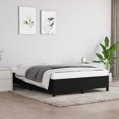 Giroletto senza Materasso Nero 140x190 cm in Tessuto | homemem39
