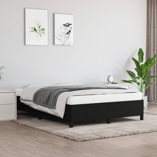 Giroletto senza Materasso Nero 140x190 cm in Tessuto | homemem39