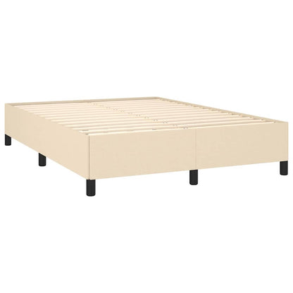 Giroletto senza Materasso Crema 140x190 cm in Tessuto