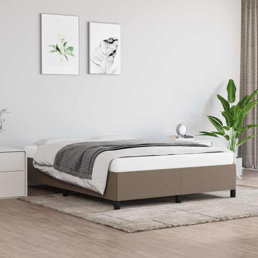 Giroletto senza Materasso Tortora 140x200 cm in Tessuto