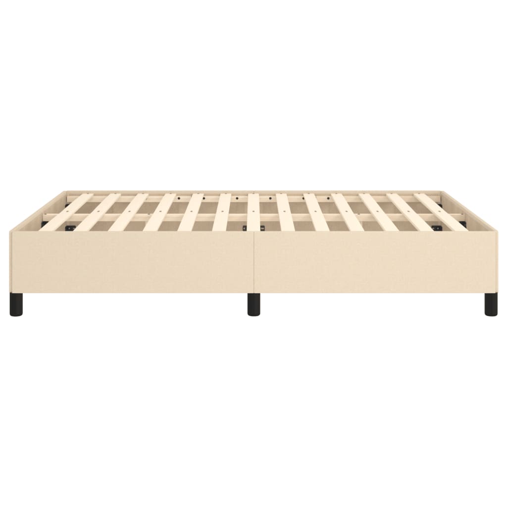 Giroletto senza Materasso Crema 140x200 cm in Tessuto - homemem39