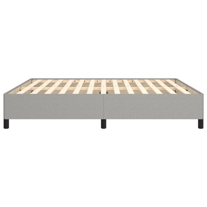 Giroletto senza Materasso Grigio Chiaro 160x200 cm Tessuto - homemem39