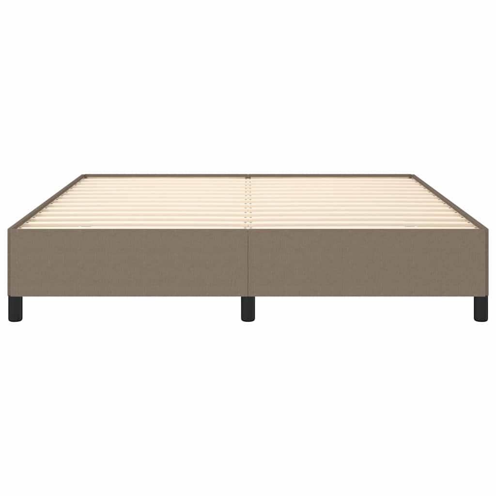 Giroletto senza Materasso Tortora 160x200 cm in Tessuto