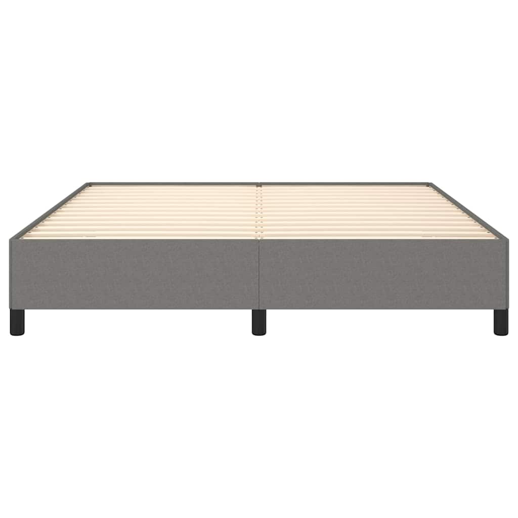 Giroletto senza Materasso Grigio Scuro 180x200 cm Tessuto