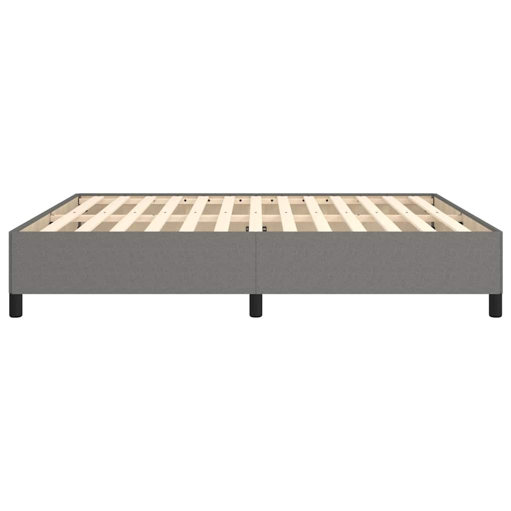 Giroletto senza Materasso Grigio Scuro 180x200 cm Tessuto