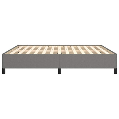 Giroletto senza Materasso Grigio Scuro 180x200 cm Tessuto