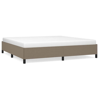 Giroletto senza Materasso Tortora 200x200 cm in Tessuto