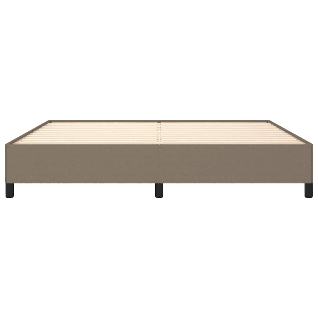 Giroletto senza Materasso Tortora 200x200 cm in Tessuto