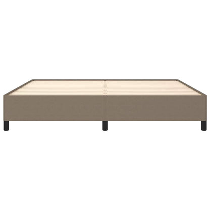 Giroletto senza Materasso Tortora 200x200 cm in Tessuto