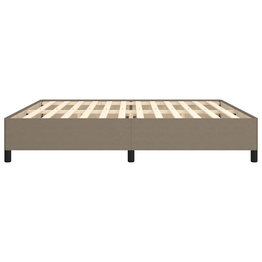 Giroletto senza Materasso Tortora 200x200 cm in Tessuto