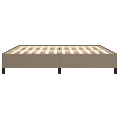 Giroletto senza Materasso Tortora 200x200 cm in Tessuto