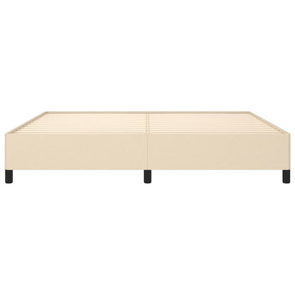 Giroletto senza Materasso Crema 200x200 cm in Tessuto - homemem39