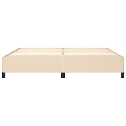 Giroletto senza Materasso Crema 200x200 cm in Tessuto