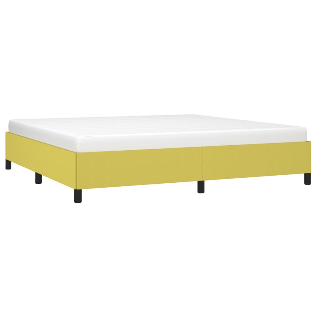 Giroletto senza Materasso Verde 200x200 cm in Tessuto | homemem39