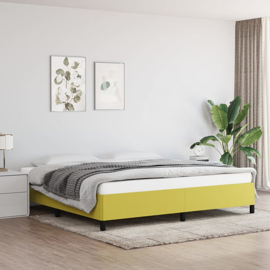 Giroletto senza Materasso Verde 200x200 cm in Tessuto | homemem39